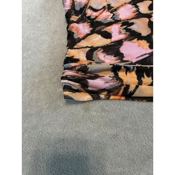 Free People Avenue Ruched Bow Strap Tank Top Small - Picture 8 of 10